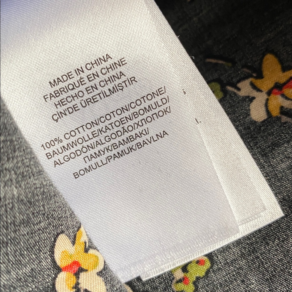 Ralph Lauren Black Floral Women’s Shirt - Picture 8 of 8